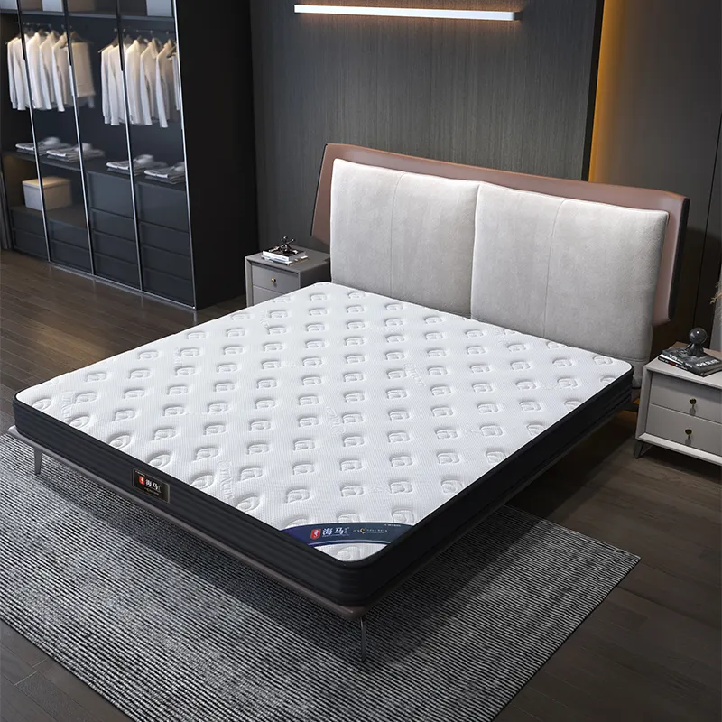 Modernes weißes einfaches Design Firma King Queen Size Foam Pocket Spring Matratze für Schlafzimmer Hotel