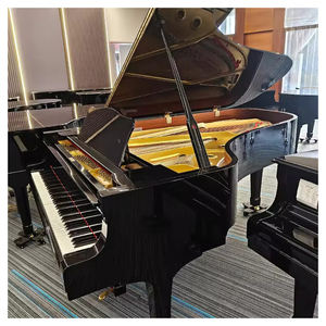 Durable C7 negro piano de cola Venta caliente DIY grado personalizable con soporte OEM para compradores Profesional C7 negro piano de cola - Product Image 1