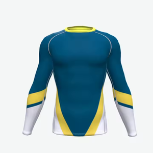New Arrival High Quality Custom <b>Rashguard</b> Sublimation Printed MMA Rushguard Your Logo OEM New Arrival Sublimation Printed - Product Image 1