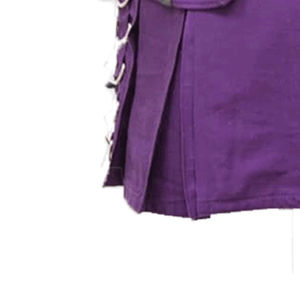 Kilts utilitaires pour femmes de haute qualité en gros, 100% coton, style simple avec impression de logo personnalisé pour accessoires d'instruments de musique - Product Image 6