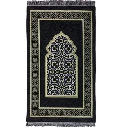 기도 매트 2023 독특한 주문 제작 이슬람 기도 매트 주문 색상 기도 매트 부드러운 벨벳 양각 최고 제품