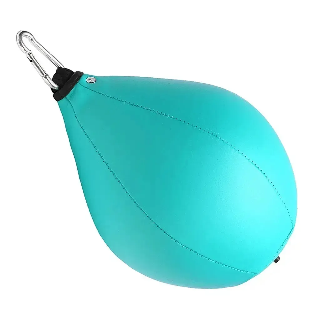 New Arrival Custom Logo Pear Shaped Double End PU Leather Hanging Speed Ball Exercise Equipment's Boxing Speed Ball