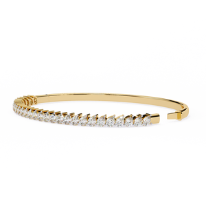 Fabulosa Pulsera y Brazalete de Diamantes Cultivados en Laboratorio en Oro de 18K - Product Image 4