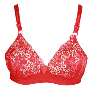 Soutien-gorge en mousse pour femme (UA-501) 243 - Rouge - Product Image 1
