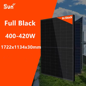 Panel solar de silicio monocristalino negro completo SUNPLUS 405W 410W 415W 420W Sistema solar de alta eficiencia - Product Image 1