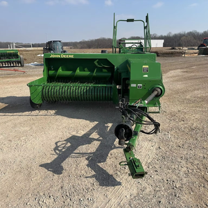 Presse à balles carrées John Deere 348, meilleure vente, presse à balles rondes pour foin et herbe, presse à balles agricole/mini presse à balles rondes, prix abordable - Product Image 1