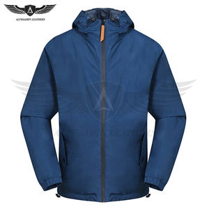 Hooded Collar Windbreaker <b>Jacket</b> Autumn Spring Season Street Wear Stylish Waterproof Or Windbreaker <b>Jacket</b> - Product Image 1