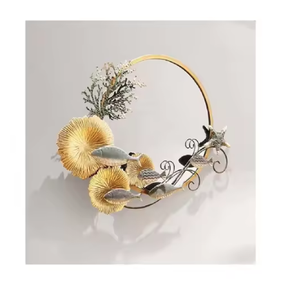 Modern Metal <b>Mirror</b> Wholesale Price Decorative Wall Makeup <b>Mirror</b> for Bedroom Living Space Hot Arrival Wedding Space Wall - Product Image 6