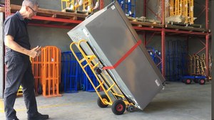 Steel Fridge <b>Cart</b> Heavy Duty Appliance Hand Truck 350kg Vietnam ISO Certified International Standards Reliable quality Hot Sale - Product Image 2