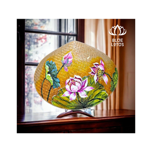 Sombrero cónico de algas marinas naturales para sombreros ecológicos elegantes, perfecto para el verano, la playa y las aventuras al aire libre Blue Lotus 2024 - Product Image 1