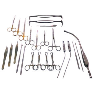 Kit d'instruments de chirurgie nasale ORL manuelle en acier inoxydable allemand, kit médical certifié CE, 24 pièces - Product Image 6