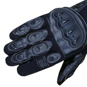 Guantes de moto personalizados con palma antideslizante de ajuste seguro y diseño de dedo completo para carreras de fibra de carbono, - Product Image 5