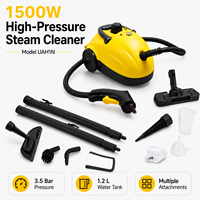 1500W 1.2L Tank 50g/min 105C Steam 25min Runtime tuyau externe interieur voiture menage balai vapeur nettoyeur de sol