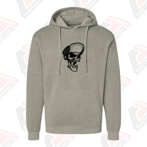 Sudadera con capucha de gran tamaño para hombre con logotipo bordado de alta calidad 360gsm bolsillo de punto ropa de calle personalizable impresión digital - Product Image 5