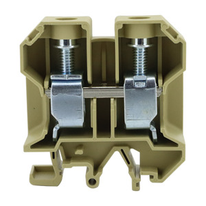 Bloc <span class=keywords><strong>de</strong></span> jonction à rail WSAK 35EN 35MM2 avec connexion à vis, 125A max en courant continu, 1 à 10 contacts - Product Image 1