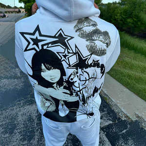 Ensemble de survêtements en coton pour hommes, ensemble sweat-shirt et pantalon de jogging, fabricants de survêtements vierges personnalisés pour hommes, ensembles de survêtements unisexes personnalisés pour hommes - Product Image 3