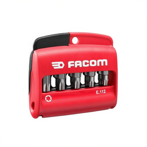 Juego de 10 Puntas Torx Facom de 1/4'' con Portapuntas de 25 mm para Uso Profesional y Bricolaje - Product Image 2