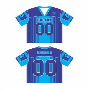 Gran oferta, venta al por mayor, camiseta transpirable de fútbol personalizada, Camiseta deportiva de malla de cuello redondo Normal con patrón de impresión - Product Image 3