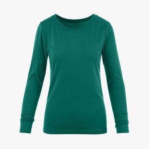 Chemise de travail d'hôpital unisexe en coton 100% tricoté à manches longues, sous-vêtements confortables en gros - Product Image 6
