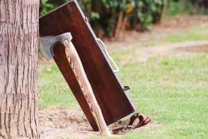 Wholesale Customized High Quality OEM ODM Service Handmade Damascus Steel Tomahawk Industrial Grade Ash <b>Wood</b> Handle Leather - Product Image 6