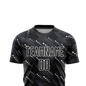 เสื้อฟุตบอลสไตล์ใหม่ คุณภาพสูง ผลิตจากผ้าโพลีเอสเตอร์ 100% แบบซับลิเมชั่น รับสั่งทำตามแบบ - Product Image 4