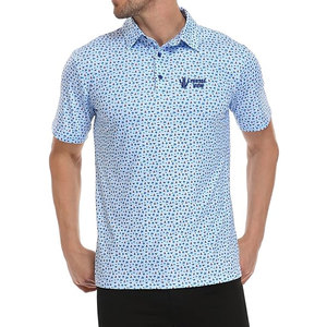 เสื้อโปโลชายสั่งทำพิเศษ ระบายอากาศด้านหน้า ผ้าฝ้าย 100% ชุดกีฬา ลายเรียบ ถักทอ แห้งเร็ว ชุดลำลองสำหรับทีม - Product Image 1