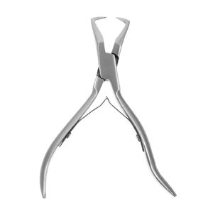 Pince à extensions de cheveux multifonctionnelle, outil professionnel de salon, acier inoxydable, pince à micro-anneaux, pince à perles, outil de coiffage IMANS - Product Image 1