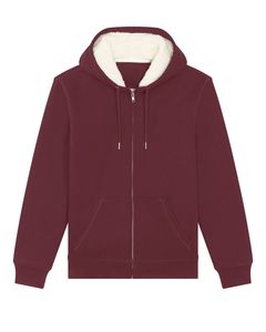 Sudadera térmica de 100% algodón para hombre, de peso pesado Sudadera con capucha, estampado amarillo brillante con logotipo serigrafiado para invierno - Product Image 5