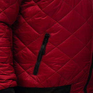 Haute qualité léger diamant matelassé hommes vol bouffant veste hiver chaud manteaux Outwear à capuche Baseball Genre Style travail - Product Image 6