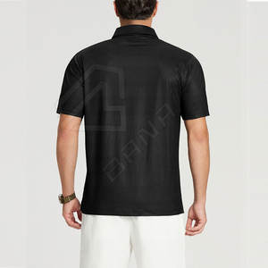 Polo Camisa con logotipo personalizado Impreso Polo de golf en blanco Polo de manga corta para hombre Último diseño - Product Image 3