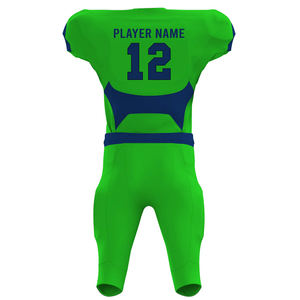 Sublimación personalizada Uniformes de fútbol americano Jerseys Transpirable Tallas grandes con diseño de apliques y logotipo - Product Image 3