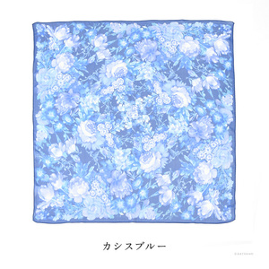 Écharpes en soie personnalisées de grande taille, 90 cm, carrées, en mousseline, imprimées, de qualité exceptionnelle, fabriquées au Japon, pour femmes - Product Image 3