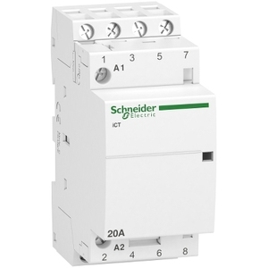 Contattore SCHNEIDER ELECTRIC ICT 20A 4NO 220...240V 50Hz Serie A9C22824 per Relè - Product Image 1