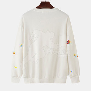 Long Sleeve Crew Neck Regular Fit High Quality 100% Cotton Fleece Breathable Winter Sweatshirts <b>Men</b> <b>Clothing</b> <b>Pakistan</b> - Product Image 2