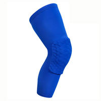 Rodillera de Compresión para Lucha Libre, Fútbol, Voleibol, Balonmano, Soporte Deportivo con Gel, Resorte, Elasticidad Ajustable, Transpirable, para Hombre