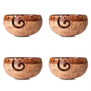 กะลามะพร้าวทำมือชามธรรมชาติทำจากเวียดนามยั่งยืนและพร้อมสำหรับงานปาร์ตี้ส่งออก - Product Image 5