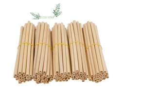 ECO2GO VIETNAM's Customizable Biodegradable <b>Bamboo</b> Drinking <b>Straws</b> Sustainable and Reusable for Parties - Product Image 6