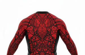 T-shirt de compression respirant à manches longues pour la gym, en polyester, élasthanne et spandex, avec logo frontal, fabrication directe usine - Product Image 4