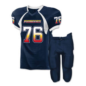 Ensemble d'uniformes de football américain les plus vendus avec maillot respirant et pantalon de jeu renforcé – Uniforme de football américain professionnel - Product Image 6