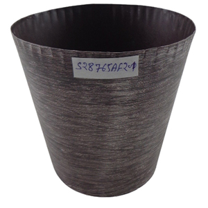 Jardinière en métal faite à la main brosse laiton placage fer jardinière Pot pour salon et décoration extérieure à la main en vrac - Product Image 6