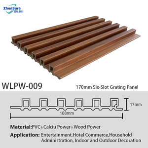 Panel <span class=keywords><strong>de</strong></span> Pared <span class=keywords><strong>de</strong></span> PVC con Aspecto <span class=keywords><strong>de</strong></span> <span class=keywords><strong>Madera</strong></span> Real, Panel <span class=keywords><strong>de</strong></span> Pared <span class=keywords><strong>de</strong></span> PVC Acanalado para Decoración <span class=keywords><strong>de</strong></span> Interiores - Product Image 2