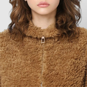 Sweats à capuche Sherpa de qualité supérieure pour femmes hiver polaire sweats à capuche zippés décontractés Street Wear sweats à capuche pour femmes - Product Image 6