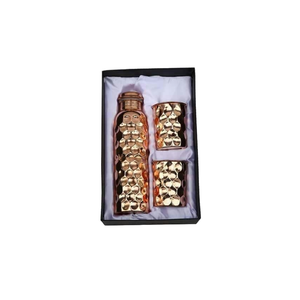 Antique Metal Handmade <b>Copper</b> <b>Bottle</b> High Quality Pure Metal Customized Size and Shape with Lid for Drinkware - Product Image 4