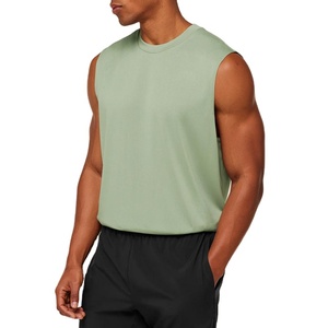 Sport Sleeveless Basketball Workout Clothes Training Bodybuilding <b>Singlet</b> <b>For</b> <b>Men</b> Quick Dry Vintage Knitted Tank Top Sports - Product Image 2