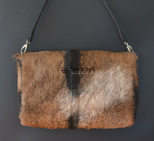 Pochette en cuir de peau de chèvre Tradebyd fait à la main élégant sac à main de soirée concepteur accessoire de mode - Product Image 3