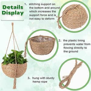 Fabrication de paniers suspendus impressionnants Ensemble d'outils fonctionnels populaires Panier suspendu robuste Pots de fleurs - Product Image 6