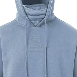 Sweats à capuche pour homme coupe classique, 100% coton, fermeture éclair, écologiques et respirants, style urbain, faible MOQ - Product Image 3