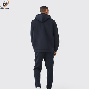 Conjunto de chándal pesado de alta calidad para hombre, Jogger de invierno con logotipo personalizado y características transpirables - Product Image 4