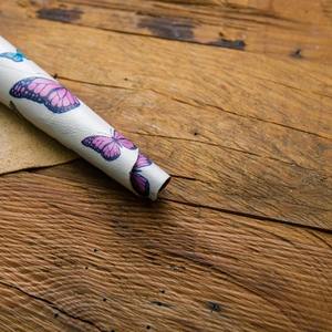 ผลิตภัณฑ์เครื่องหนังพิมพ์ลายผีเสื้อหลากสีขนาด1ถึง12ตารางฟุต - Product Image 4