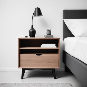 Latest Natural Wooden Made Side Table <b>Night</b> <b>Stand</b> Table Trendy Solid Wood Home Furniture Wholesaler From India - Product Image 2